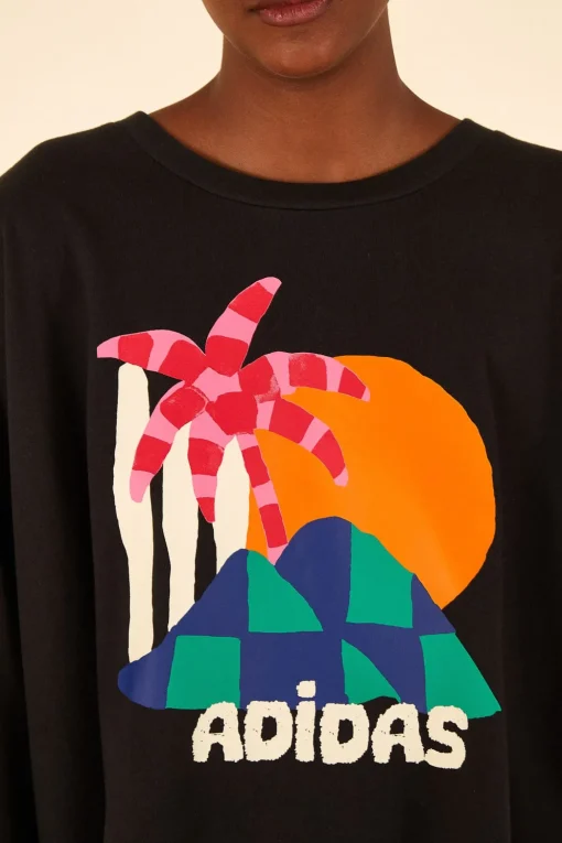  ADIDAS FARM GFX TEE BLACK