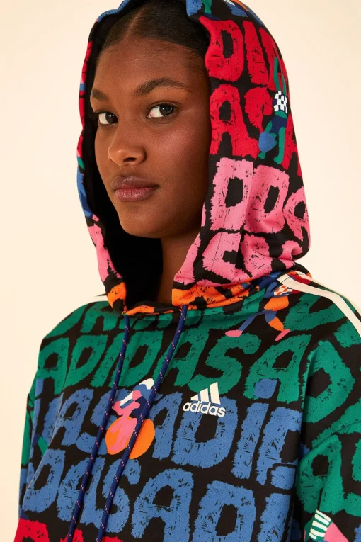  ADIDAS FARM HOODIE BLACK
