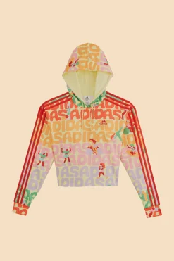  ADIDAS FARM HOODIE PEARL CITRINE