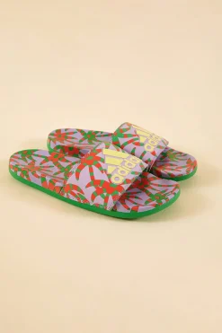  ADILETTE COMFORT FLASH LIME