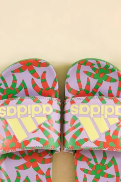  ADILETTE COMFORT FLASH LIME