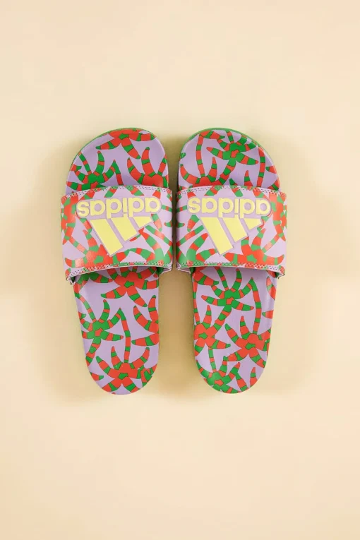 ADILETTE COMFORT FLASH LIME
