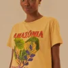  AMAZONIA CORACAO E O NORTE FIT T-SHIRT