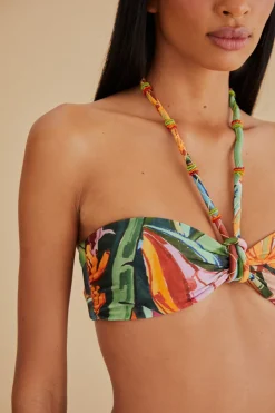  BANANA FOLIAGE BIKINI TOP