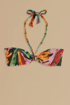  BANANA FOLIAGE BIKINI TOP
