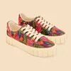  BANANA LEAVES FLATFORM SNEAKER