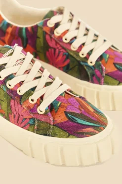  BANANA LEAVES FLATFORM SNEAKER
