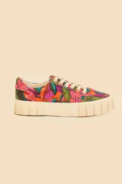  BANANA LEAVES FLATFORM SNEAKER