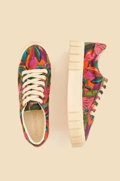  BANANA LEAVES FLATFORM SNEAKER