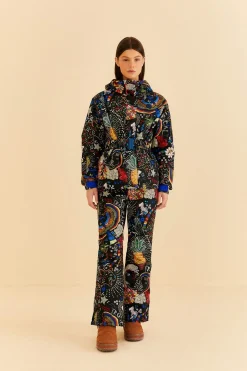  BLACK BOROGODO SKI JACKET
