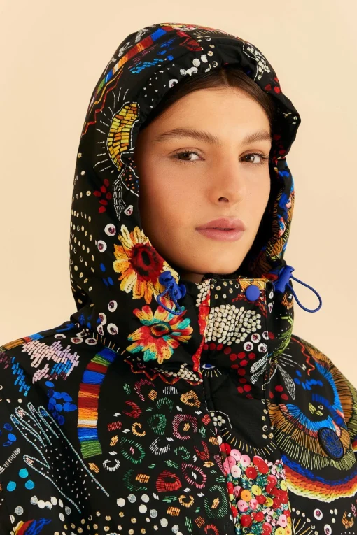  BLACK BOROGODO SKI JACKET
