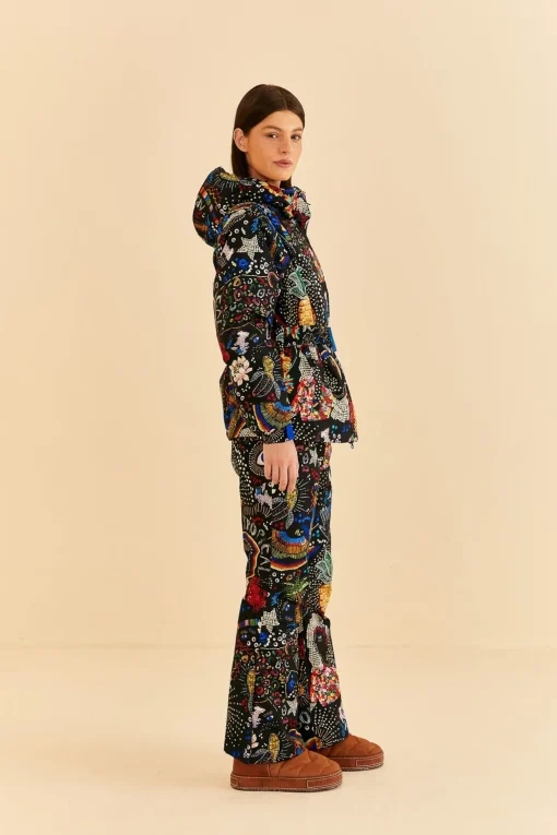  BLACK BOROGODO SKI JACKET