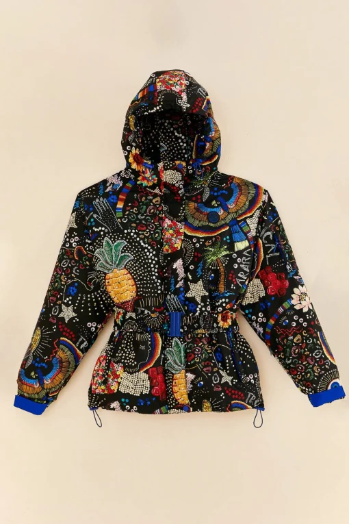  BLACK BOROGODO SKI JACKET