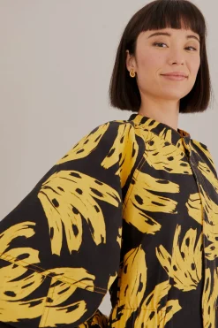  BLACK BOSSA BANANA JUMPSUIT