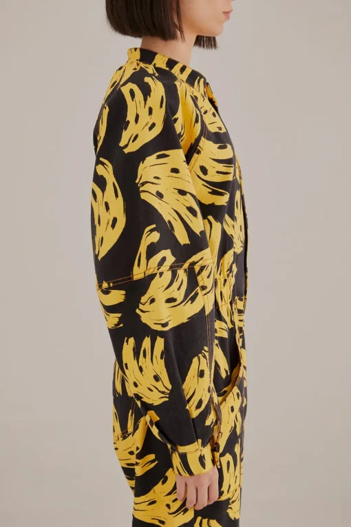  BLACK BOSSA BANANA JUMPSUIT