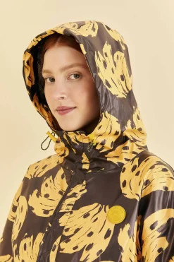  BLACK BOSSA BANANA RAINCOAT