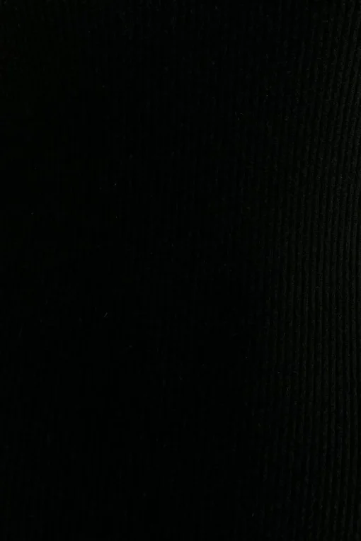  BLACK HEART NECKLINE KNIT DRESS