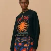  BLACK LIVING BLOOM MINI SKIRT