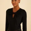  BLACK LONG SLEEVE BODYSUIT
