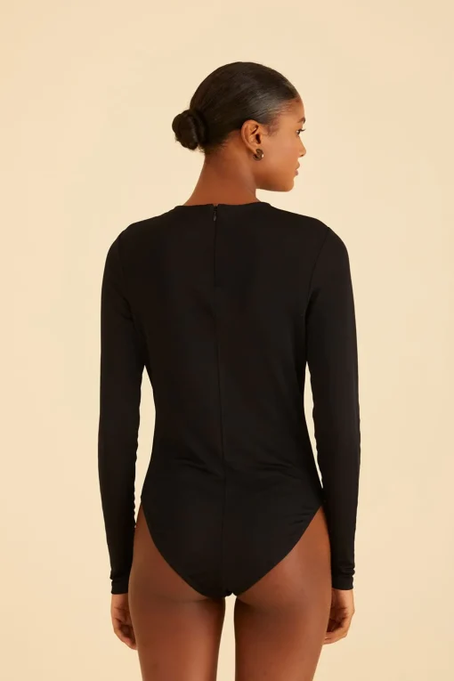  BLACK LONG SLEEVE BODYSUIT