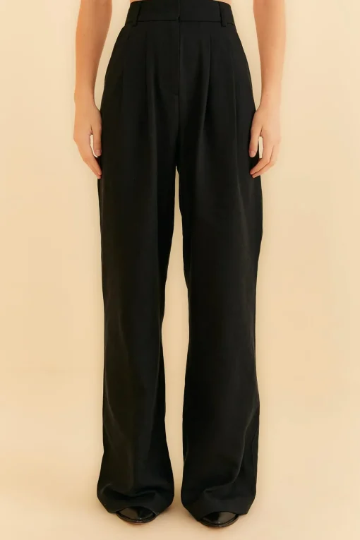  BLACK LOW WAISTED PANTS