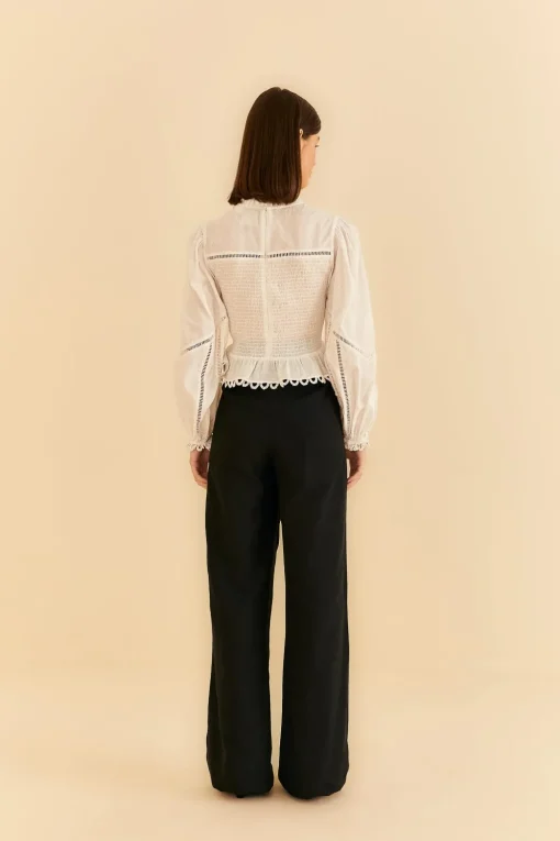  BLACK LOW WAISTED PANTS