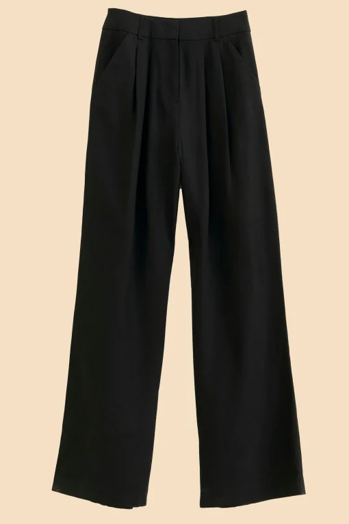  BLACK LOW WAISTED PANTS