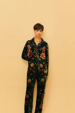  BLACK MACAWS GARDEN PANTS