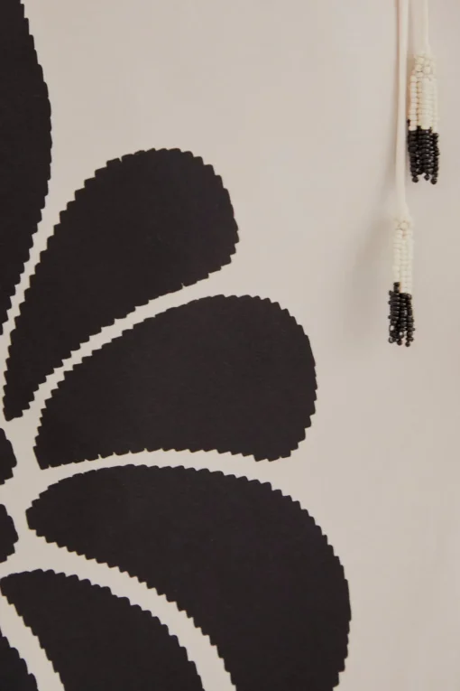  BLACK PALERMO CUT OUT  LENZING™ ECOVERO™ VISCOSE MAXI DRESS
