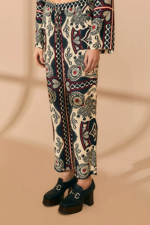  BLACK PASSION SCARF PANTS