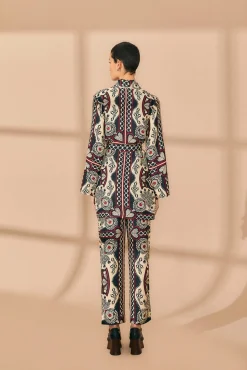  BLACK PASSION SCARF PANTS