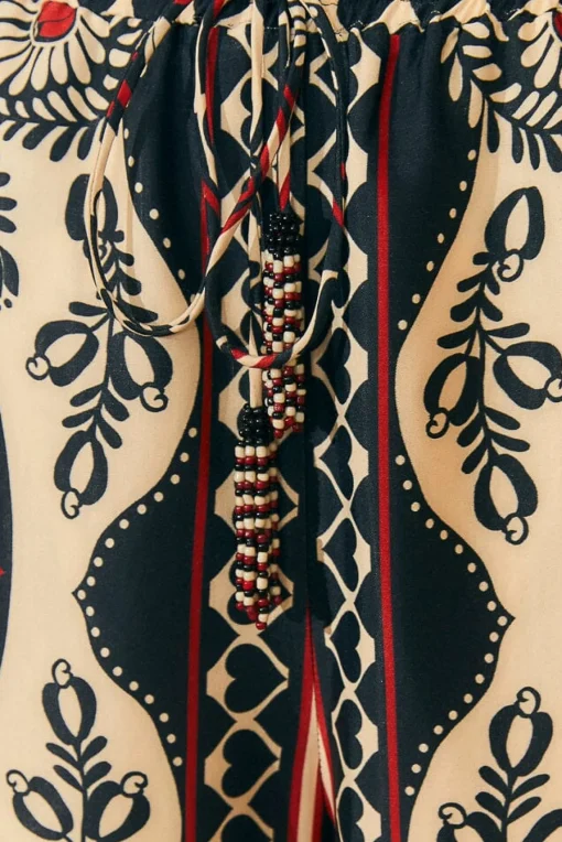  BLACK PASSION SCARF PANTS