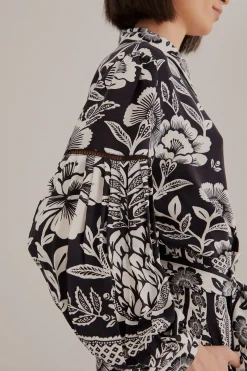  BLACK PINEAPPLE GARDEN JUMPSUIT
