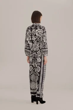  BLACK PINEAPPLE GARDEN JUMPSUIT