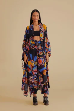  BLACK 70S VIBE PANTS
