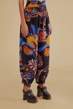  BLACK 70S VIBE PANTS