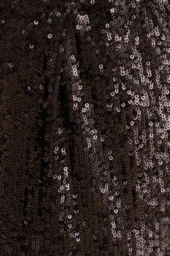  BLACK SEQUIN PAJAMA PANTS