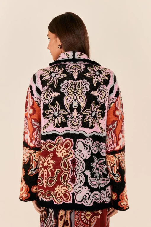  BLACK SWEET MERMAIDS KNIT BLAZER