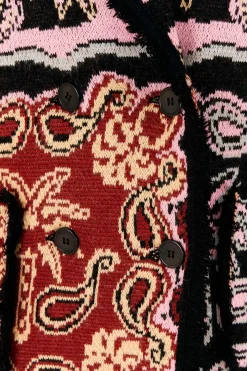  BLACK SWEET MERMAIDS KNIT BLAZER