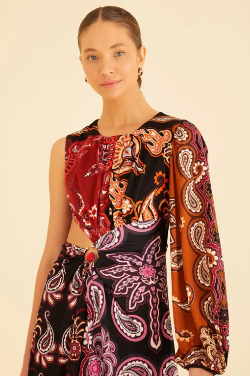  BLACK SWEET MERMAIDS ONE SHOULDER MAXI DRESS