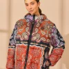  BLACK SWEET MERMAIDS REVERSIBLE PUFFER JACKET