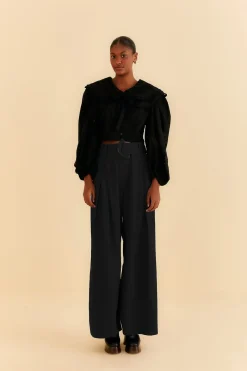  BLACK TAILORED PANTS