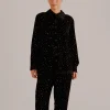  BLACK VELVET PANTS