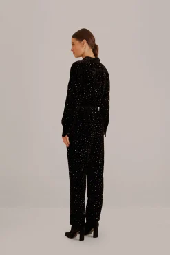  BLACK VELVET PANTS
