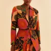  BLACK VINTAGE GARDEN CUT OUT BLAZER