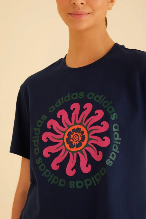  BLUE ADIDAS FARM GFX TEE