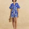  BLUE LACE BANANA ROMPER