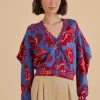  BLUE LACE GARDEN CARDIGAN