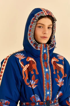  BLUE NATURE BEAUTY SKI JACKET