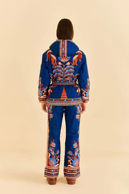  BLUE NATURE BEAUTY SKI JACKET